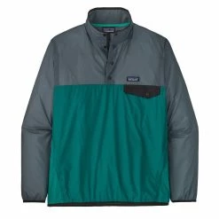 Patagonia Houdini Snap-T Pullover Borealis Green