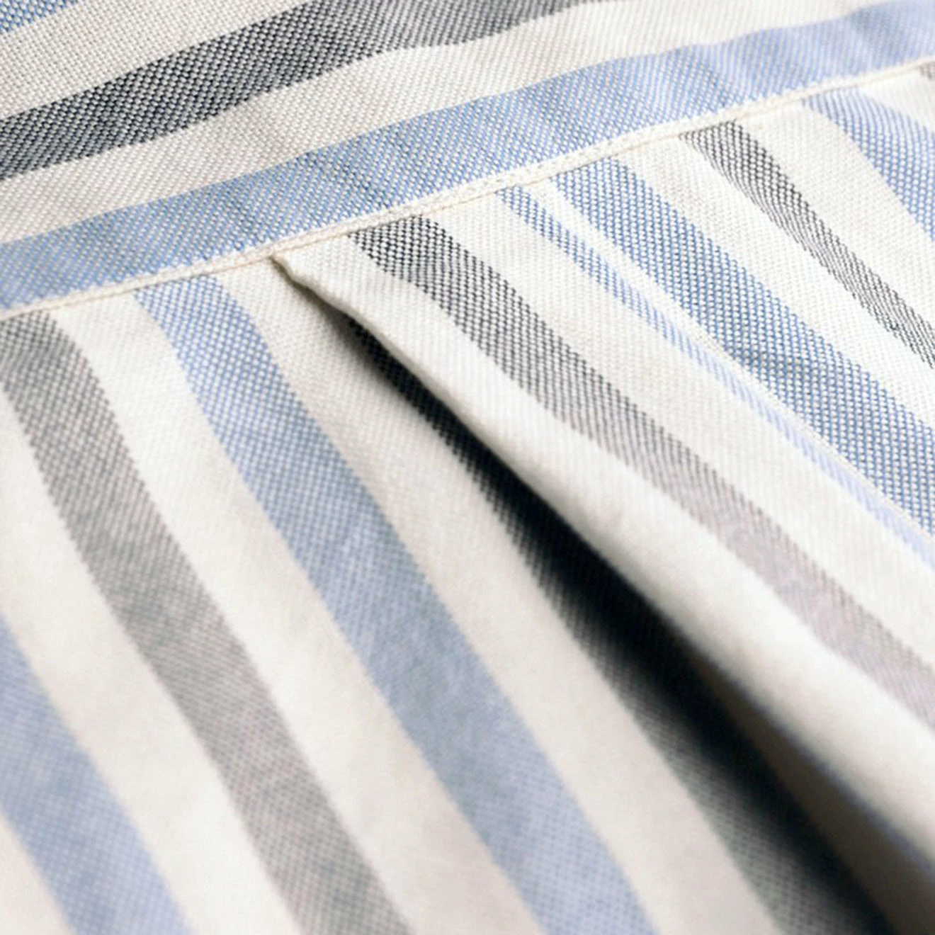 Portuguese Flannel Long Island SS Shirt Blue - Image 4