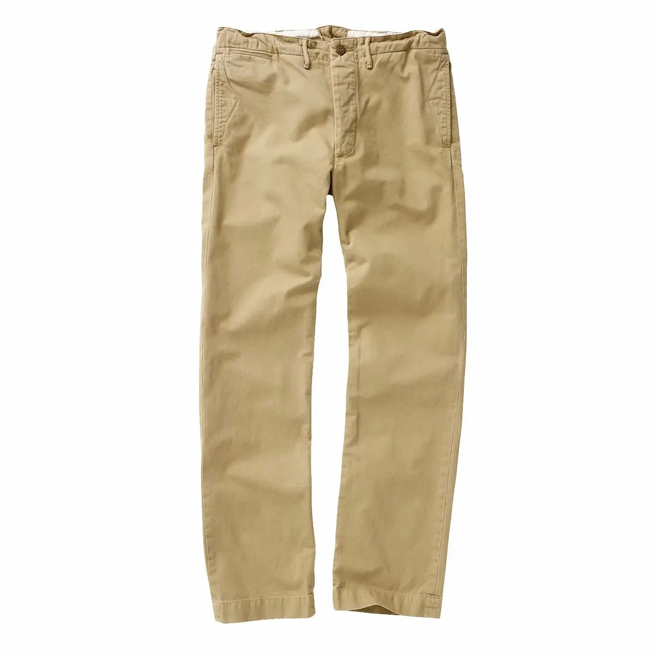 RRL By Ralph Lauren Officers Flat Pant Chino New Military Khaki