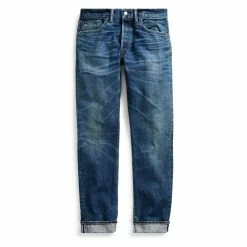 RRL By Ralph Lauren Slim Narrow Grandfalls Jean Grandfalls Wash