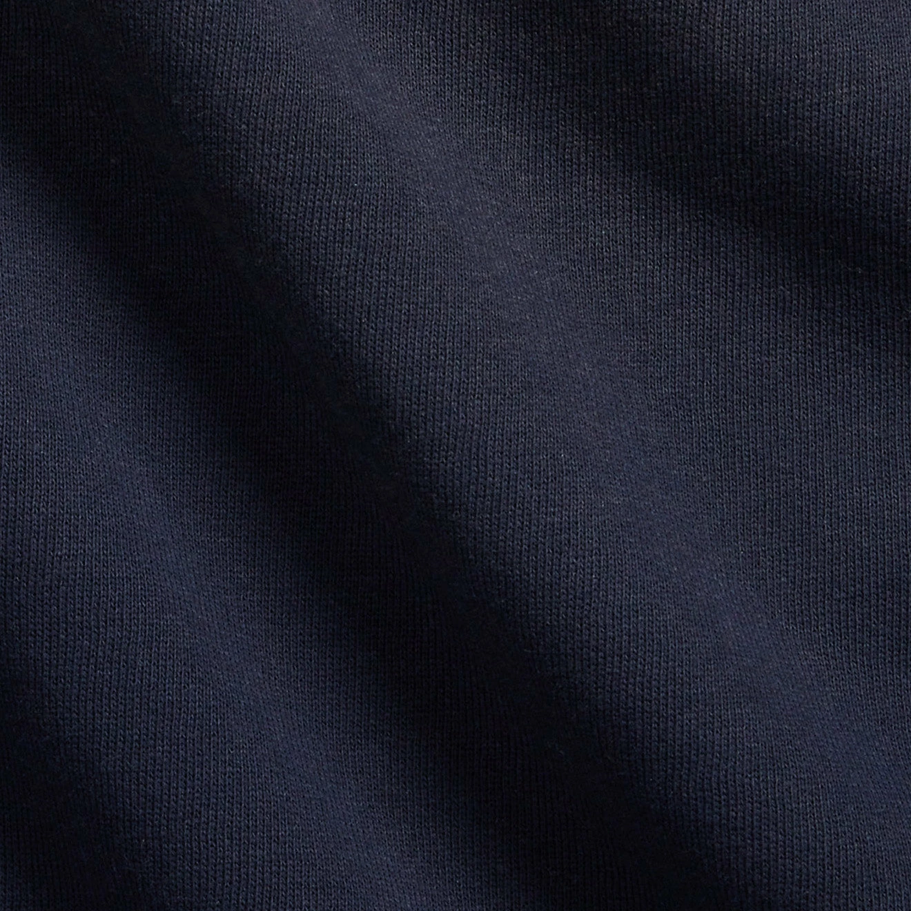 RRL By Ralph Lauren Logo Fleece Hoodie Faded Navy - Image 3