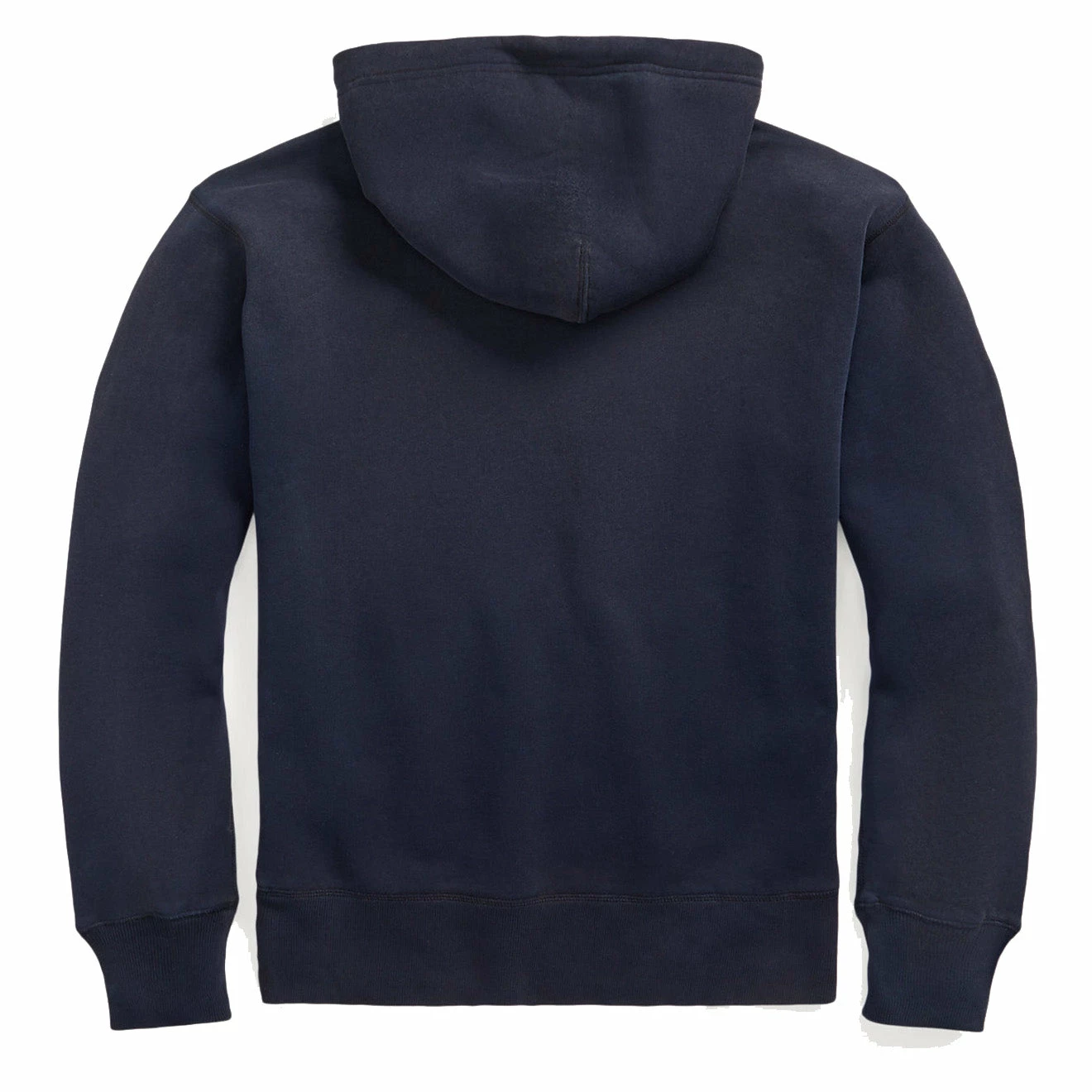RRL By Ralph Lauren Logo Fleece Hoodie Faded Navy - Image 2