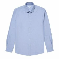 Sunspel Oxford Shirt Light Blue Oxford