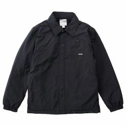Gramicci Nylon Fleece Coaches Overshirt Black
